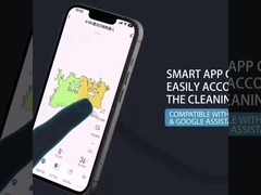 Aspirador de p30 duplo do robô do espanador da rotação com o tanque de água limpo do controle elétrico da estação do espanador do auto