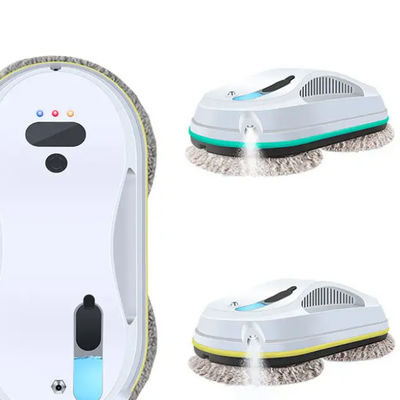 Líquido de limpeza de janela Bagless do robô ultra fino do corpo com as duas rodas limpas 290 * 145 * 94MM
