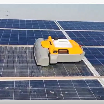 Robô de limpeza fotovoltaica com sistema de navegação LDS confiável para limpeza versátil