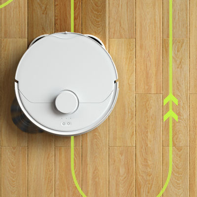 Detecção de Obstáculos Robô aspirador de pó modos de limpeza automática tanque de água 250L