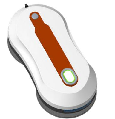 Robô limpador de janelas spray de água duplo 400 minutos de tempo de trabalho com controle remoto