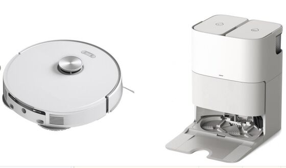 ROTARY MOP ROBOT VACUUM CLEANER COM SELC limpo e MOP seco ao ar quente