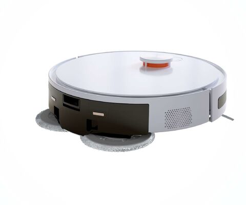 Robot aspirador de vácuo com esfregão e piso limpo profundo